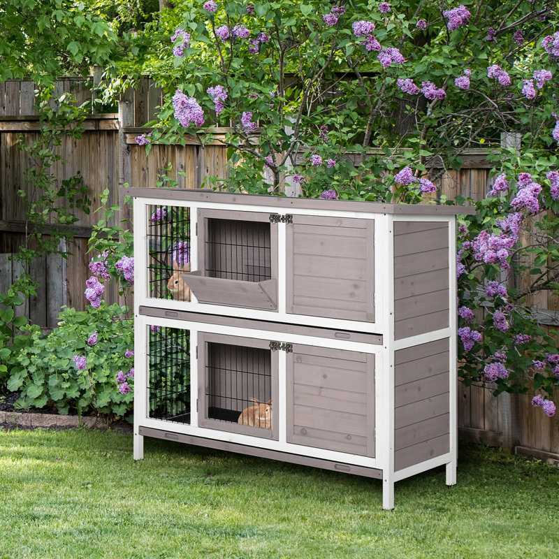 Amberlie Weather Resistant Rabbit Hutch